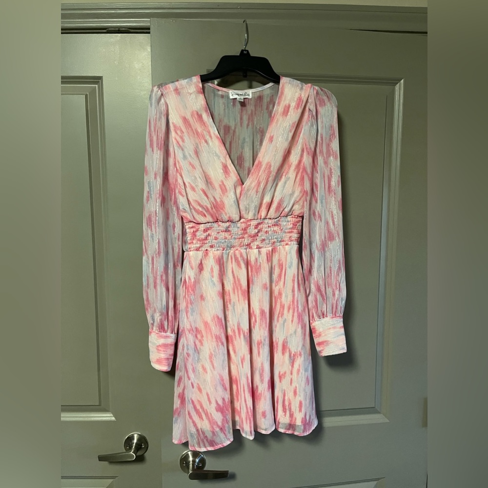 Honey and Rosie pink and blue dress size M